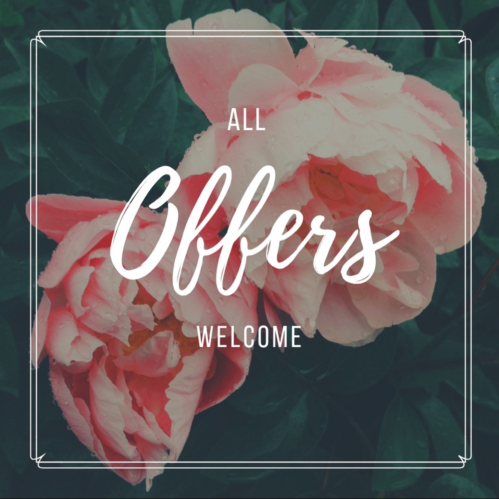 Best offers welcome!